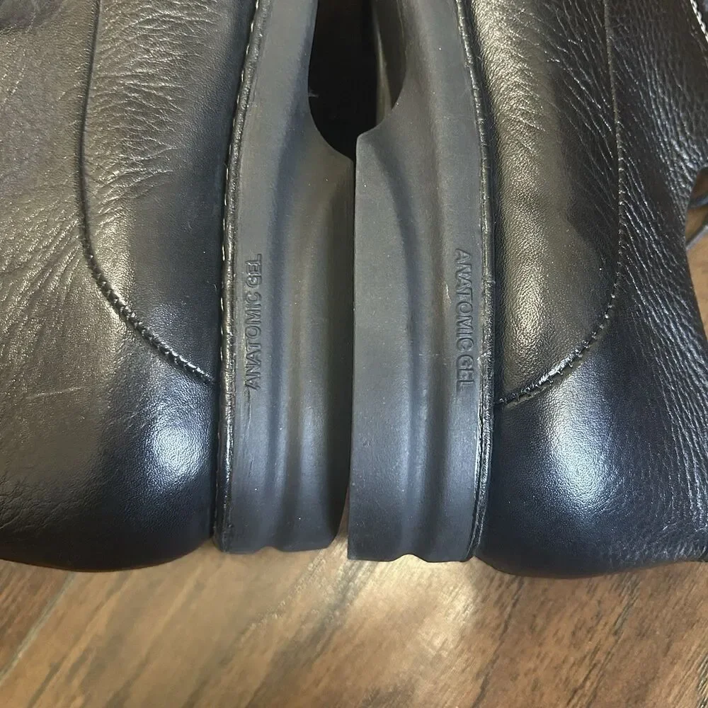 Florsheim Mens Black Leather Dorset Oxford Dress Shoes Size 10M Excellent